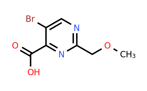 CAS 1267654-44-3 | 5-Bromo-2-(methoxymethyl)pyrimidine-4-carboxylic acid