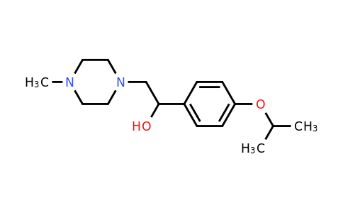 CAS 1267705-78-1 | 2-(4-methylpiperazin-1-yl)-1-[4-(propan-2-yloxy)phenyl]ethan-1-ol