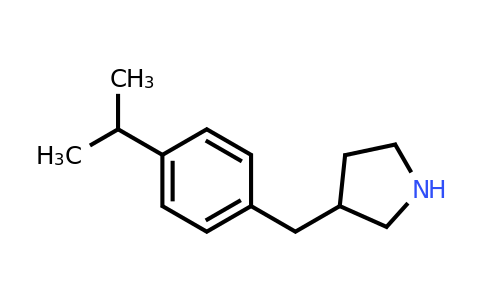 CAS 1267779-15-6 | 3-{[4-(propan-2-yl)phenyl]methyl}pyrrolidine