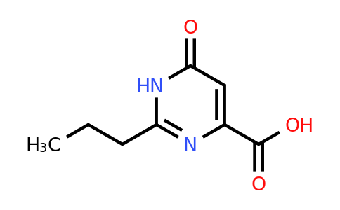 CAS 1267835-36-8 | 6-Oxo-2-propyl-1,6-dihydropyrimidine-4-carboxylic acid