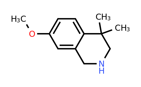 CAS 1267980-37-9 | 7-methoxy-4,4-dimethyl-2,3-dihydro-1H-isoquinoline