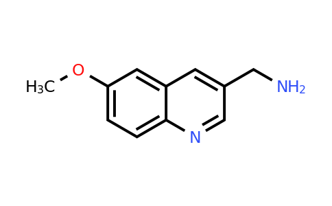 CAS 1268008-76-9 | (6-Methoxyquinolin-3-yl)methanamine
