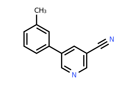 CAS 1268049-13-3 | 5-(m-Tolyl)nicotinonitrile