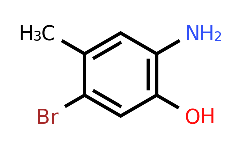 CAS 1268153-80-5 | 2-Amino-5-bromo-4-methylphenol