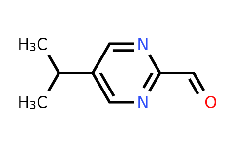 CAS 1268242-33-6 | 5-(propan-2-yl)pyrimidine-2-carbaldehyde