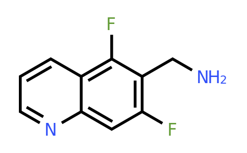 (5,7-Difluoroquinolin-6-yl)methanamine