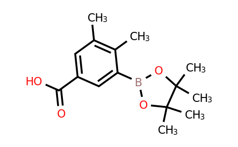 CAS 1268350-47-5 | 3,4-Dimethyl-5-(4,4,5,5-tetramethyl-1,3,2-dioxaborolan-2-yl)benzoic acid