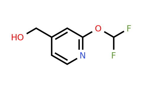 CAS 1268516-11-5 | (2-(Difluoromethoxy)pyridin-4-yl)methanol