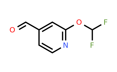 CAS 1268517-83-4 | 2-(Difluoromethoxy)isonicotinaldehyde