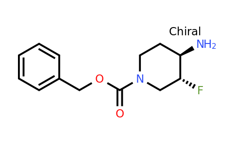 CAS 1268520-05-3 | benzyl trans-4-amino-3-fluoropiperidine-1-carboxylate