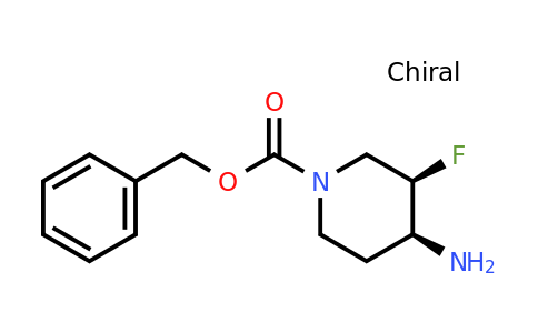 CAS 1268520-82-6 | cis-1-cbz-4-amino-3-fluoropiperidine