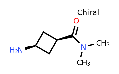 CAS 1268521-02-3 | (1s,3s)-3-amino-N,N-dimethylcyclobutane-1-carboxamide