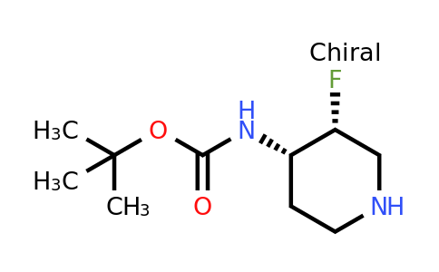 CAS 1268521-83-0 | tert-butyl N-[cis-3-fluoropiperidin-4-yl]carbamate