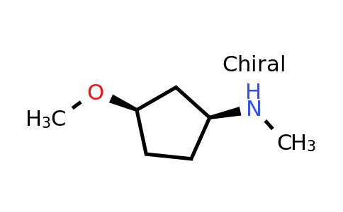 CAS 1268521-86-3 | cis-3-methoxy-N-methyl-cyclopentanamine
