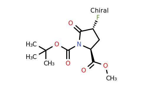 CAS 1268729-75-4 | (2S,4R)-1-tert-Butyl 2-methyl 4-fluoro-5-oxopyrrolidine-1,2-dicarboxylate