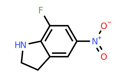 CAS 1268816-57-4 | 7-Fluoro-5-nitroindoline
