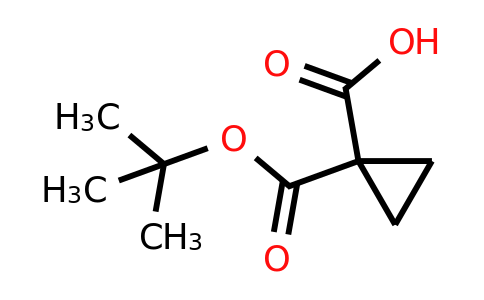 CAS 1268842-79-0 | 1-(tert-butoxycarbonyl)cyclopropane-1-carboxylic acid