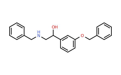 CAS 1268868-36-5 | 2-(benzylamino)-1-[3-(benzyloxy)phenyl]ethan-1-ol