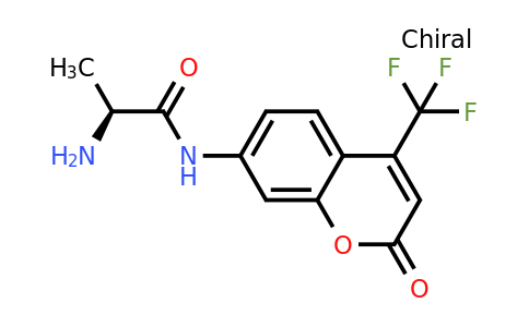 CAS 126910-31-4 | (S)-2-Amino-N-(2-oxo-4-(trifluoromethyl)-2H-chromen-7-yl)propanamide