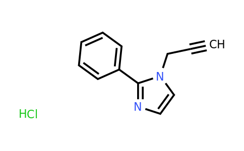 CAS 1269151-12-3 | 2-Phenyl-1-(prop-2-yn-1-yl)-1H-imidazole hydrochloride