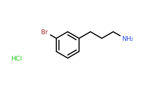 CAS 1269151-20-3 | 3-(3-Bromophenyl)propan-1-amine hydrochloride
