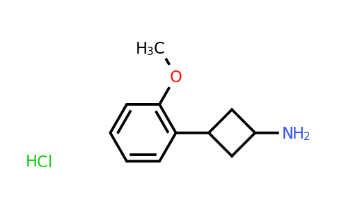 CAS 1269151-22-5 | 3-(2-Methoxyphenyl)cyclobutan-1-amine hydrochloride