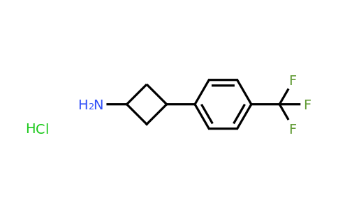 CAS 1269151-26-9 | 3-[4-(Trifluoromethyl)phenyl]cyclobutan-1-amine hydrochloride