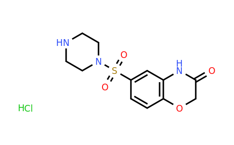 CAS 1269151-32-7 | 6-(Piperazine-1-sulfonyl)-3,4-dihydro-2H-1,4-benzoxazin-3-one hydrochloride