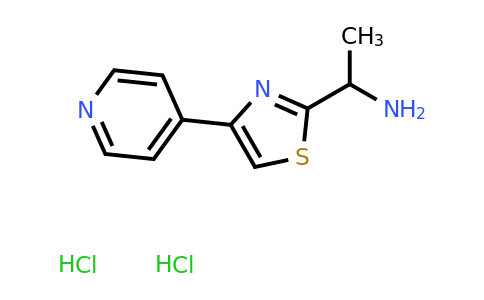 CAS 1269151-33-8 | 1-[4-(Pyridin-4-yl)-1,3-thiazol-2-yl]ethan-1-amine dihydrochloride