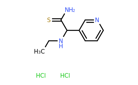 CAS 1269151-46-3 | 2-(Ethylamino)-2-(pyridin-3-yl)ethanethioamide dihydrochloride