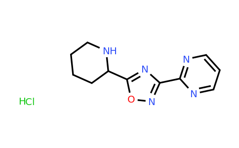 CAS 1269151-47-4 | 2-[5-(Piperidin-2-yl)-1,2,4-oxadiazol-3-yl]pyrimidine hydrochloride
