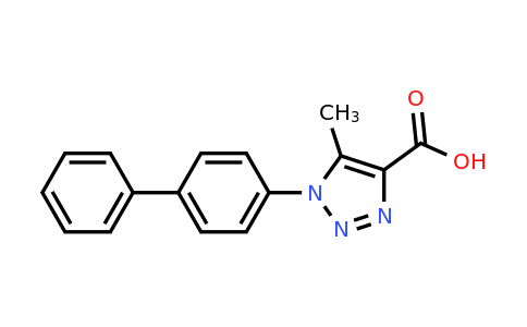 CAS 1269151-49-6 | 5-Methyl-1-(4-phenylphenyl)-1H-1,2,3-triazole-4-carboxylic acid