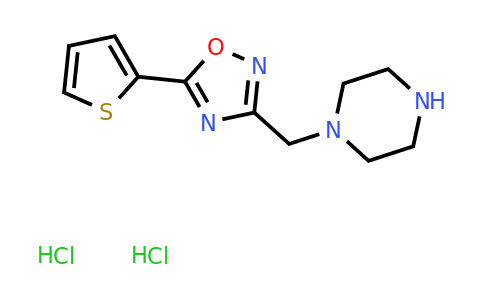 CAS 1269151-57-6 | 1-{[5-(thiophen-2-yl)-1,2,4-oxadiazol-3-yl]methyl}piperazine dihydrochloride