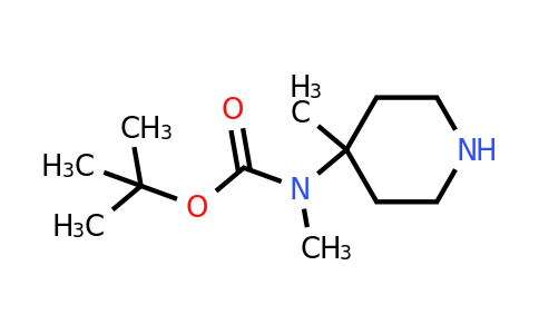 CAS 1269151-59-8 | tert-butyl N-methyl-N-(4-methylpiperidin-4-yl)carbamate
