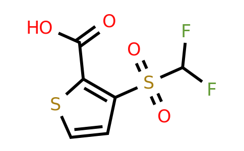 CAS 1269151-66-7 | 3-Difluoromethanesulfonylthiophene-2-carboxylic acid