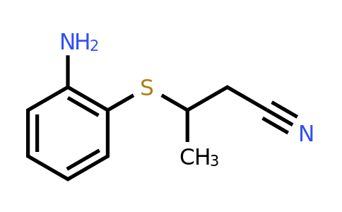 CAS 1269151-68-9 | 3-[(2-Aminophenyl)sulfanyl]butanenitrile