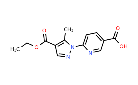 CAS 1269151-70-3 | 6-[4-(Ethoxycarbonyl)-5-methyl-1H-pyrazol-1-yl]pyridine-3-carboxylic acid