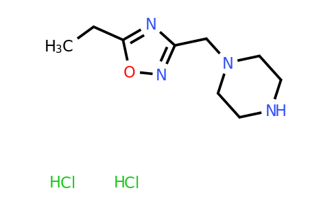 CAS 1269151-73-6 | 1-[(5-Ethyl-1,2,4-oxadiazol-3-yl)methyl]piperazine dihydrochloride
