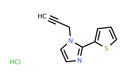 CAS 1269151-75-8 | 1-(Prop-2-yn-1-yl)-2-(thiophen-2-yl)-1H-imidazole hydrochloride