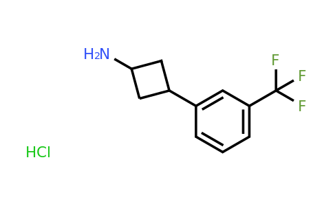 CAS 1269151-96-3 | 3-[3-(Trifluoromethyl)phenyl]cyclobutan-1-amine hydrochloride