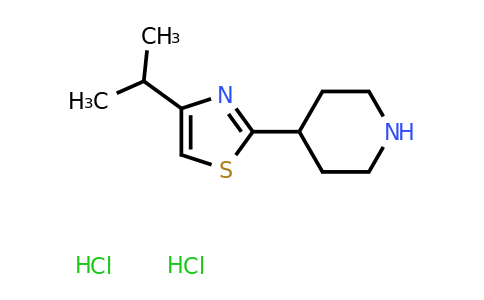 CAS 1269151-99-6 | 4-[4-(Propan-2-yl)-1,3-thiazol-2-yl]piperidine dihydrochloride