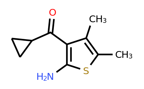 CAS 1269152-27-3 | 3-Cyclopropanecarbonyl-4,5-dimethylthiophen-2-amine
