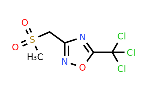 CAS 1269152-41-1 | 3-(Methanesulfonylmethyl)-5-(trichloromethyl)-1,2,4-oxadiazole