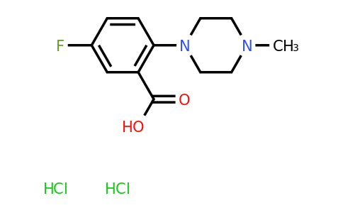 CAS 1269152-68-2 | 5-Fluoro-2-(4-methylpiperazin-1-yl)benzoic acid dihydrochloride