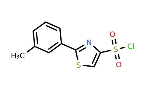 CAS 1269152-70-6 | 2-(3-Methylphenyl)-1,3-thiazole-4-sulfonyl chloride