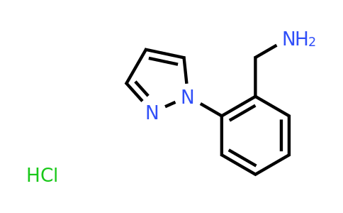CAS 1269225-01-5 | [2-(1H-pyrazol-1-yl)phenyl]methanamine hydrochloride