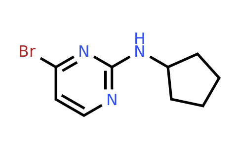 CAS 1269291-43-1 | (4-Bromopyrimidin-2-yl)cyclopentylamine