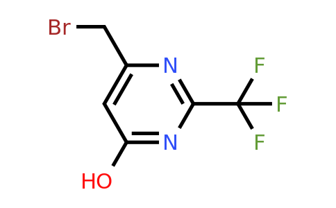 CAS 1269293-23-3 | 6-(Bromomethyl)-2-(trifluoromethyl)pyrimidin-4-ol