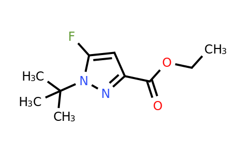 CAS 1269294-04-3 | ethyl 1-tert-butyl-5-fluoro-1H-pyrazole-3-carboxylate