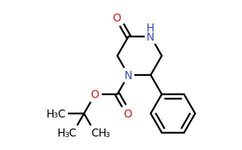 CAS 1269294-40-7 | Tert-butyl 5-oxo-2-phenylpiperazine-1-carboxylate